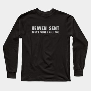 Heaven Sent, silver Long Sleeve T-Shirt